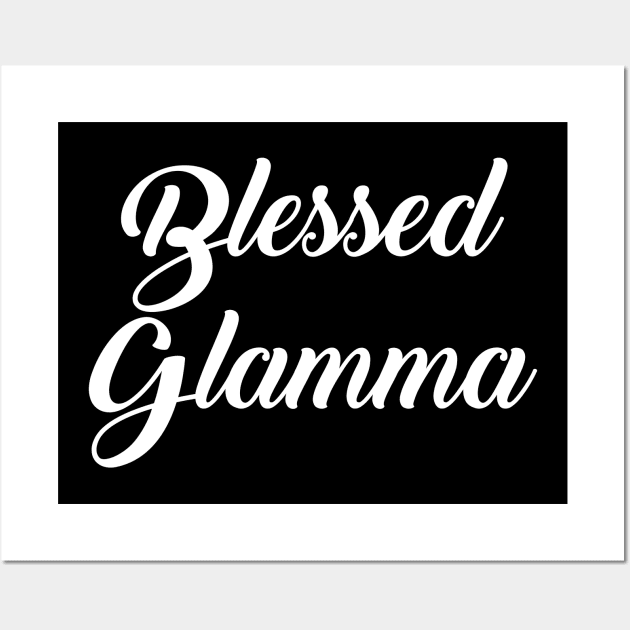 Blessed Glamma Wall Art by sunima